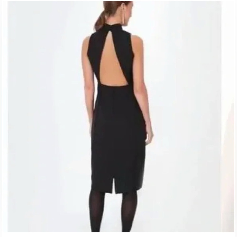 Tuckernuck Black Claudia Dress with bow details new  | M - Picture 3 of 6
